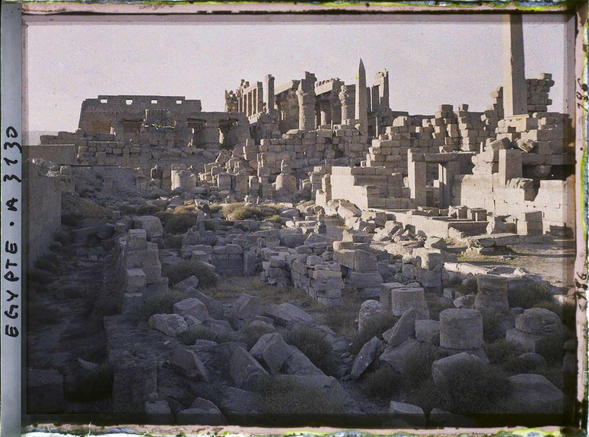 Facciata del Tempio di Karnak