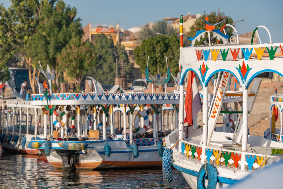 nile cruise different sizes