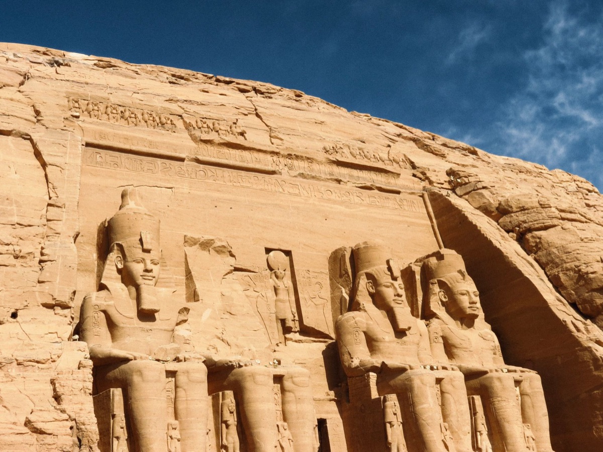 Abu Simbel Temple Statues