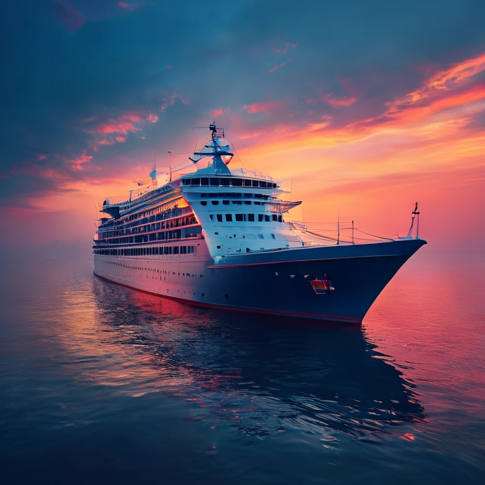 barco de crucero en el nilo al amanecer