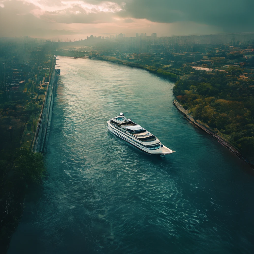 Un itinéraire de croisière sur le Nil égyptien.