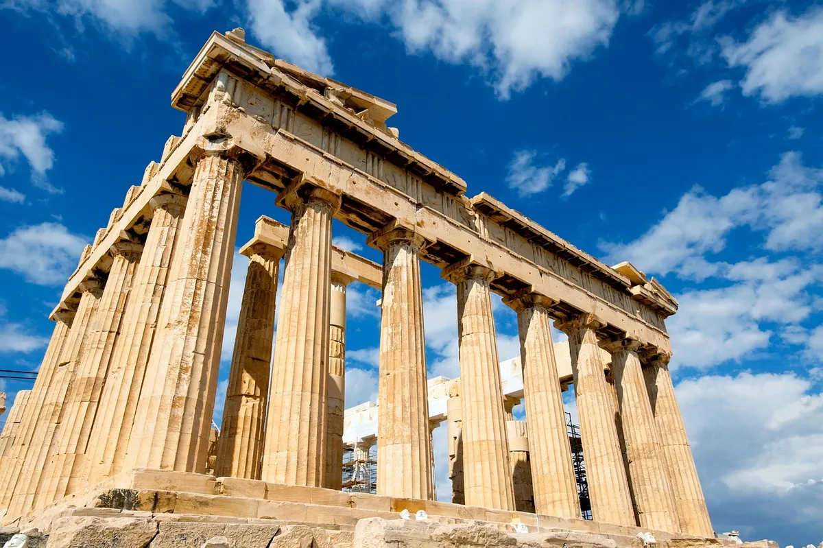 greece, parthenon, temple, ruins, building, architecture, pillars, columns, europe, ancient, history, greek, greek architecture, landmark, places of interest, t